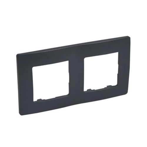 LEGRAND 397032 Niloé 2-keret matt fekete LEGRAND 397032 Niloé 2-keret matt fekete