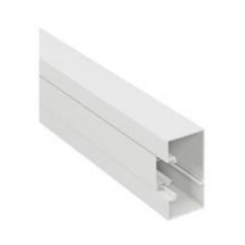 LEGRAND 638030 Kábelcsatorna 100x50 mm, merev fedéllel,bepattintható 45-ös szerelvényhez,fehér