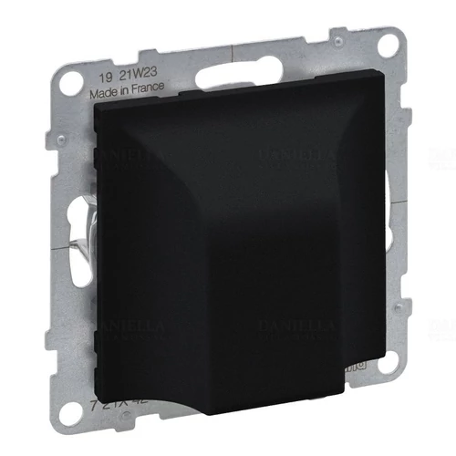 LEGRAND 721442 Suno kábelkivezető, IP21, fekete LEGRAND 721442 Suno kábelkivezető, IP21, fekete