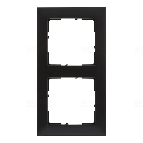 LEGRAND 721522 Suno 2-es keret, fekete LEGRAND 721522 Suno 2-es keret, fekete