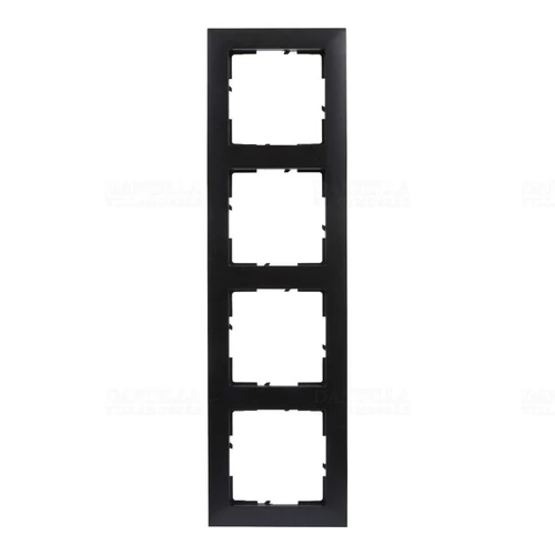 LEGRAND 721524 Suno 4-es keret, fekete LEGRAND 721524 Suno 4-es keret, fekete