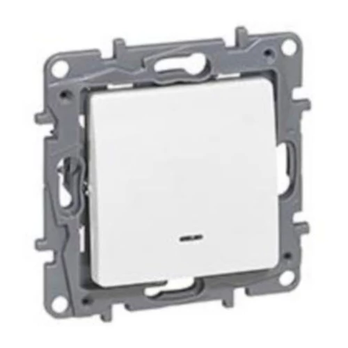 LEGRAND 764522 Niloé N106 nyomó betét 1- billentyűs 1v fehér IP20 süllyesztett