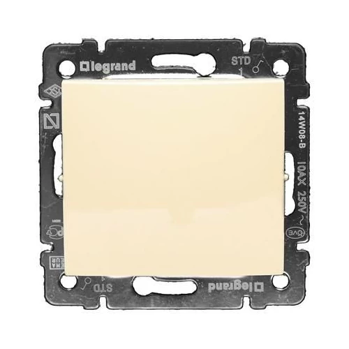 LEGRAND 774311 Valena Egy pólusú nyomó fehér LEGRAND 774311 Valena Egy pólusú nyomó fehér