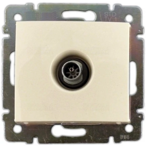 LEGRAND Valena 774331 TV aljzat átmenő elefántcsont