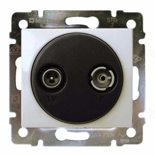 LEGRAND Valena 774434 antenna csatl feh. átmenő