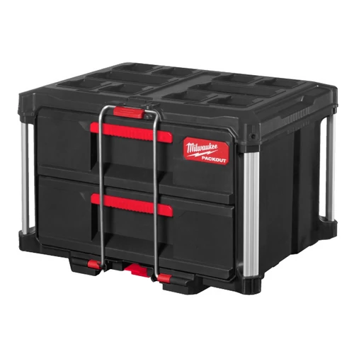 MILWAUKEE 4932472129 PACKOUT™ Tároló Láda 2 fiókos - 1db
