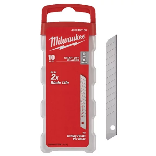 MILWAUKEE 4932480106 Törhető penge 9 mm 10 db/cs
