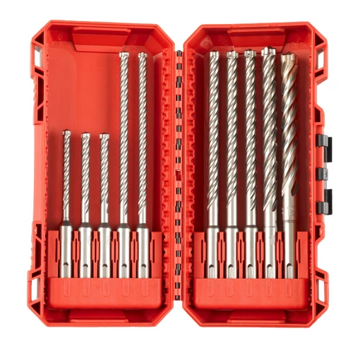 MILWAUKEE 4932492115 MX4 SDS-Plus 4 élű fúrószár Klt 3. - 10 rsz MILWAUKEE 4932492115 MX4 SDS-Plus 4 élű fúrószár Klt 3. - 10 rsz