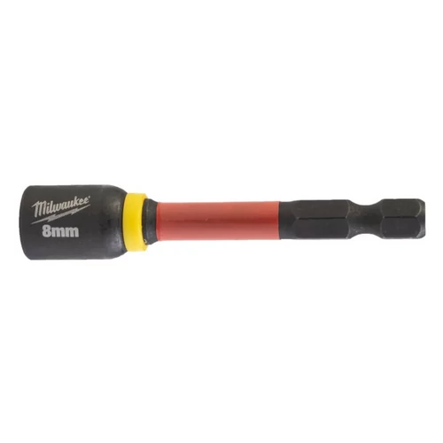 MILWAUKEE 4932492439 1/4" HEX Befogású, Mágneses Gépi Dugókulcs 8 x 65 mm - 1 db