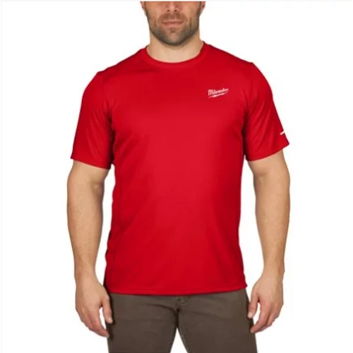 MILWAUKEE 4932493071 WWSSRD XL - Rövid ujjú póló Piros