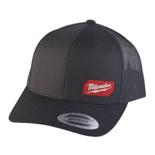 MILWAUKEE 4932493107 Snapback trucker sapka Fekete