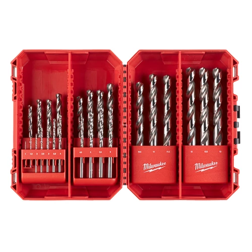 MILWAUKEE 4932493870 THUNDERWEB – HSS-G fémfúró DIN 338 – Készlet (25 részes) 1 db