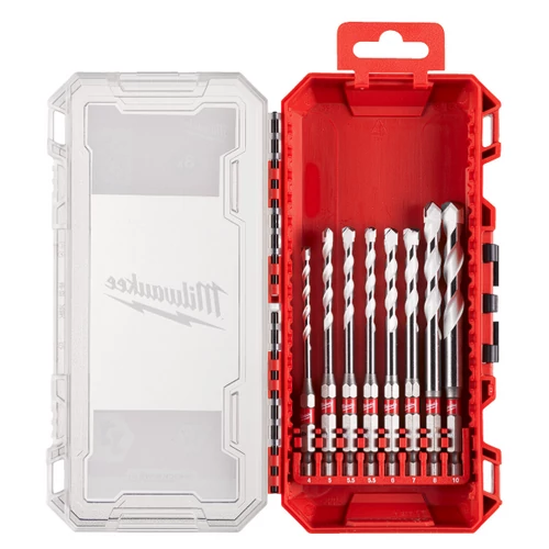 MILWAUKEE 4932493872 Többfunkciós fúrószár 1/4" Hex befogással UK 1. készlet  8 részes - 1 db