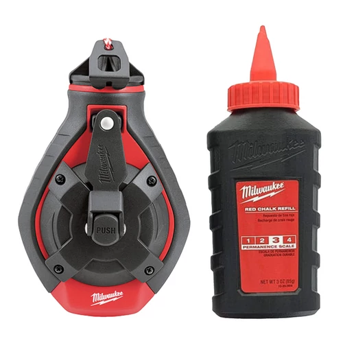 MILWAUKEE 4932498391 Kompakt Kicsapózsinór vastag + Kréta piros