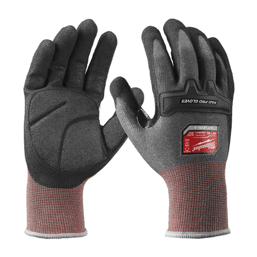 MILWAUKEE 4932498504 Antivibrációs Pad Pro védőkesztyű vágásbiztos D 10/XL - 1 pár MILWAUKEE 4932498504 Antivibrációs Pad Pro védőkesztyű vágásbiztos D 10/XL - 1 pár