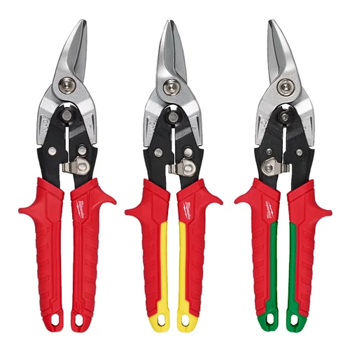 MILWAUKEE 4932499020 Aviation lemezvágó olló készlet (3 darabos) MILWAUKEE 4932499020 Aviation lemezvágó olló készlet (3 darabos)