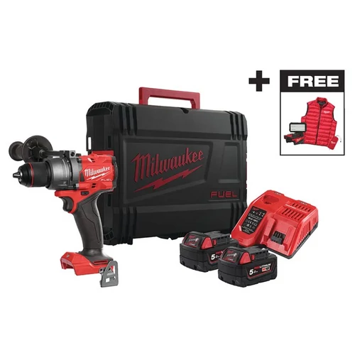 MILWAUKEE 4933499451 M18FPD3MC-502X M18 FUEL™ ÜTVEFÚRÓ-CSAVAROZÓ SZETT