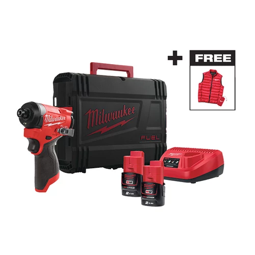 MILWAUKEE 4933499462 M12FID2MC-202X M12 FUEL™ SZUPERKOMPAKT ÜTVECSAVAROZÓ SZETT
