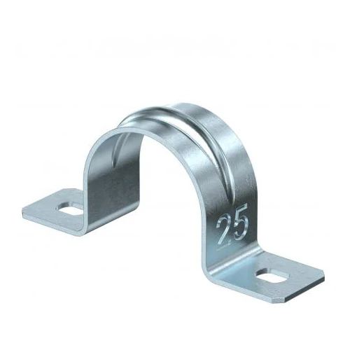 OBO 1018256 Rögzítőbilincs kétrétegű 25mm galvanikusan horganyzott 605 25 G