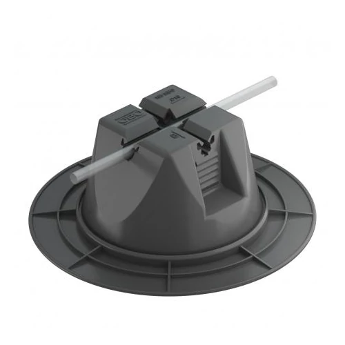 OBO 5218716 Tetővezető-tartó bepattintós bilincs lapostetőre-hoz műanyag 165 MBG-8-10 200