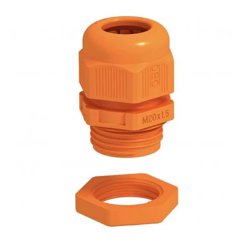 OBO 7205660 Tűzálló tömszelence ellenanyával narancs M20 OBO 7205660 Tűzálló tömszelence ellenanyával narancs M20