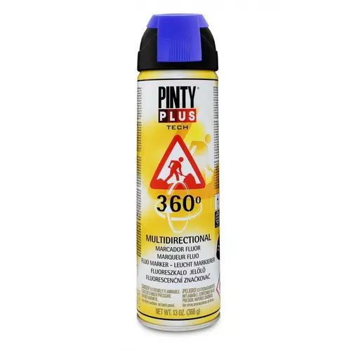 PINTY PLUS 252 Jejölő festék spray kék 500 ml