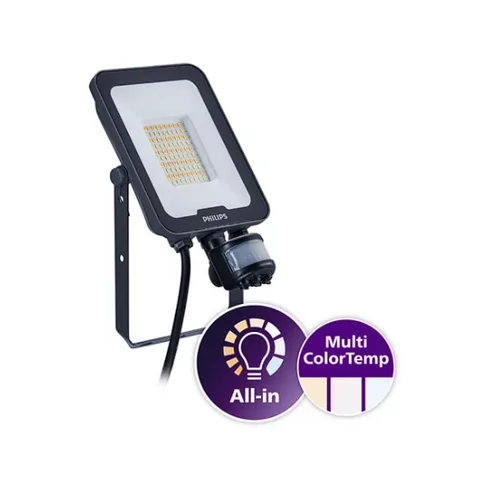 PHILIPS BVP167 LED36/830_40_65 LED fényvető mozgásérzékelő MDU 30W 2400lm 3000-6500K IP65 PHILIPS BVP167 LED36/830_40_65 LED fényvető mozgásérzékelő MDU 30W 2400lm 3000-6500K IP65