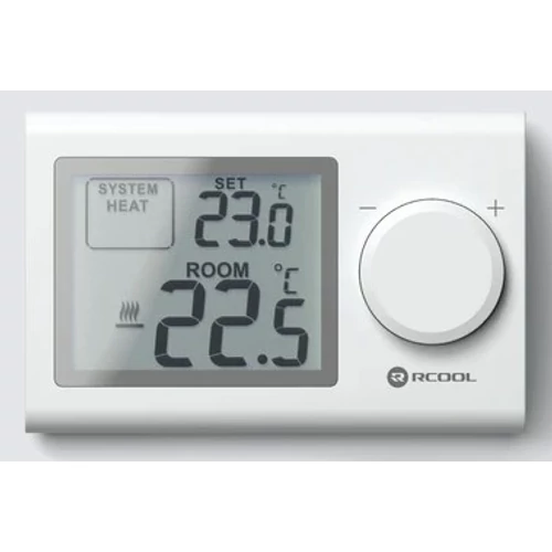 RCOOL VISION3 Szobatermosztát LCD nem programozható RCOOL VISION3 Szobatermosztát LCD nem programozható