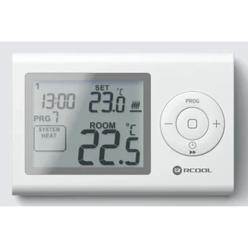 RCOOL VISION7 Szobatermosztát LCD programozható RCOOL VISION7 Szobatermosztát LCD programozható