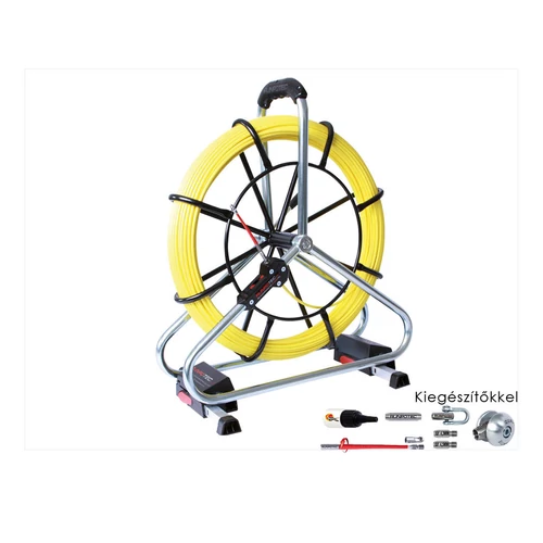 RUNPOTEC 100610 Berudaló Profi Set 50 méter, üvegszál átmérő 6mm