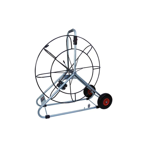 RUNPOTEC 204160 Kerekes acél csévélődob Ø 11mm üvegszál rúdhoz