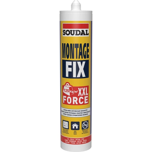 SOUDAL 123108 Extra erős ragasztó Montage Fix 280 ml