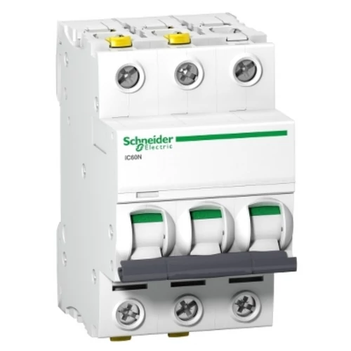 SCHNEIDER A9F04340 A9 iC60N 3P 40A C 6kA Kismegszakító SCHNEIDER A9F04340 A9 iC60N 3P 40A C 6kA Kismegszakító