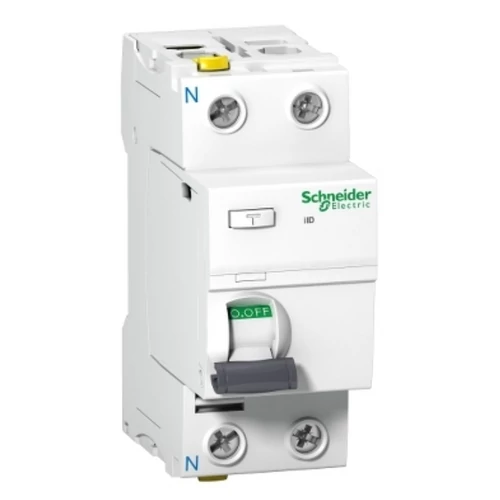 SCHNEIDER A9Z21225 A9 FI-relé 2P 25A 30mA AC+pulzáló DC (23423)