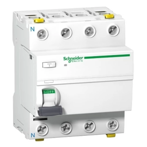 SCHNEIDER A9Z21425 A9 FI-relé 4P 25A 30mA A típus (23467) SCHNEIDER A9Z21425 A9 FI-relé 4P 25A 30mA A típus (23467)