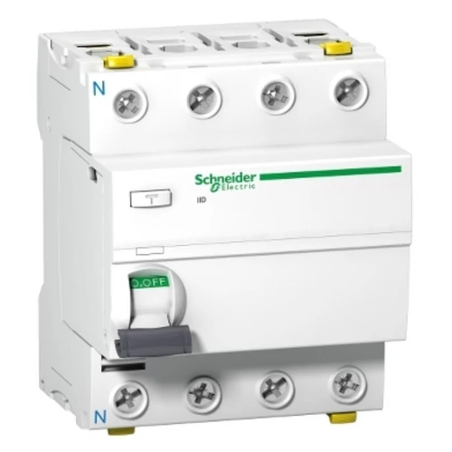 SCHNEIDER A9Z21440 A9 FI-relé 4P 40A 30mA A típus (23467) SCHNEIDER A9Z21440 A9 FI-relé 4P 40A 30mA A típus (23467)