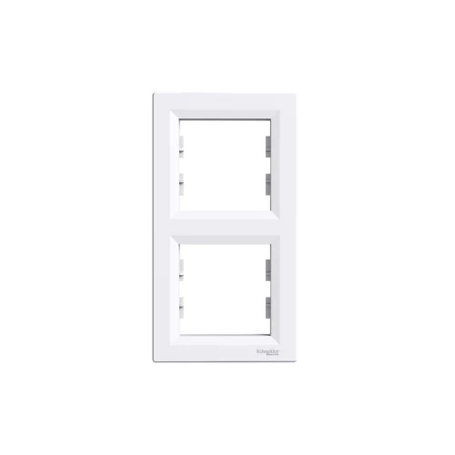 SCHNEIDER EPH5810221 Asfora Kapcsoló kettes keret, függőleges fehér SCHNEIDER EPH5810221 Asfora Kapcsoló kettes keret, függőleges fehér