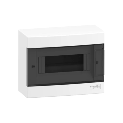 SCHNEIDER EZ9EUC108 Kiselosztó PE/N-sínnel 1x 8M falonkívüli fehér IP40 átlátszó teli ajtó EASY9 EU SCHNEIDER EZ9EUC108 Kiselosztó PE/N-sínnel 1x 8M falonkívüli fehér IP40 átlátszó teli ajtó EASY9 EU