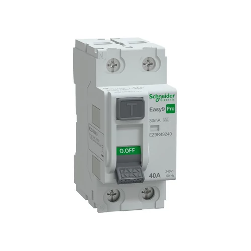 SCHNEIDER EZ9R49240 EASY9 PRO Áram-védőkapcsoló 6kA, A osztály, 2P, 40A, 30mA