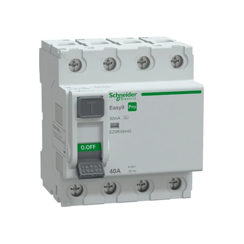 SCHNEIDER EZ9R49440 EASY9 PRO Áram-védőkapcsoló 6kA, A osztály, 4P, 40A, 30mA