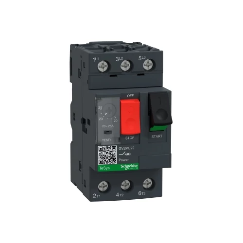 SCHNEIDER GV2ME22AP motorvédő kapcsoló 20-25A