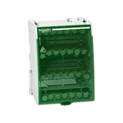 SCHNEIDER LGY410028 Csavaros sorkapocs elosztó blokk Linergy 100A 4P 28 lyuk SCHNEIDER LGY410028 Csavaros sorkapocs elosztó blokk Linergy 100A 4P 28 lyuk