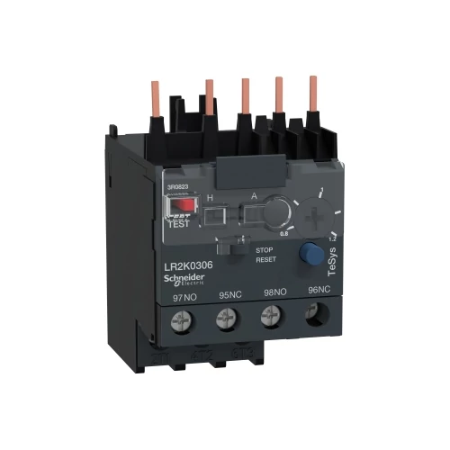 SCHNEIDER LR2K0306 Hőkioldó 0,8-1,2A SCHNEIDER LR2K0306 Hőkioldó 0,8-1,2A