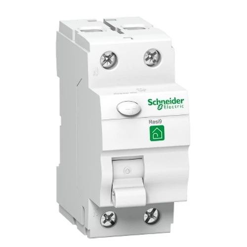 SCHNEIDER R9R11263 Fi-relé R9 2P, 63A, 30mA, AC típus életvédelmi relé  Resi