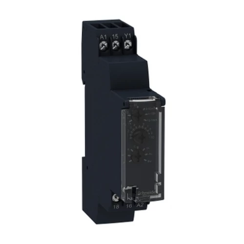 SCHNEIDER RE17RMMU Multifunkciós időrelé 1morse 8A 24VDC és 24-240VAC