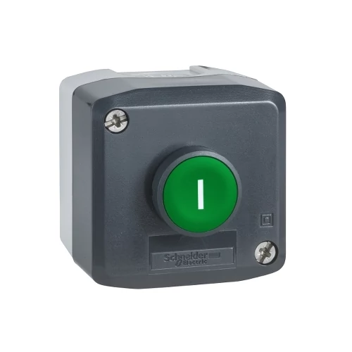 SCHNEIDER XALD102 Tokozott nyomógomb zöld SCHNEIDER XALD102 Tokozott nyomógomb zöld