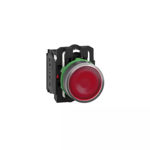 SCHNEIDER XB5AW34M5 LED világító nyomógomb piros