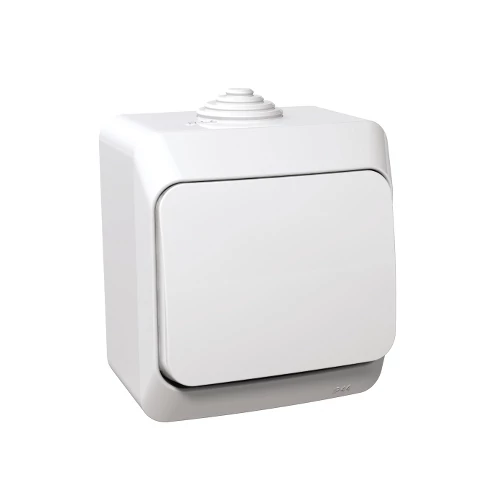 SCHNEIDER WDE000510 Egypólusú kapcsoló Cedar Plus PRODAX IP44 fehér HYDRA
