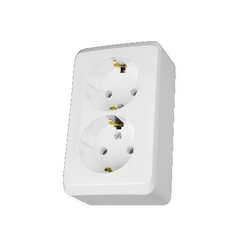 SCHNEIDER WDE001048 Prima 162/2 dupla dugalj fehér SCHNEIDER WDE001048 Prima 162/2 dupla dugalj fehér