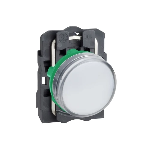 SCHNEIDER XB5AVG1 jelzőlámpa LED fehér 48-120VAC komplett